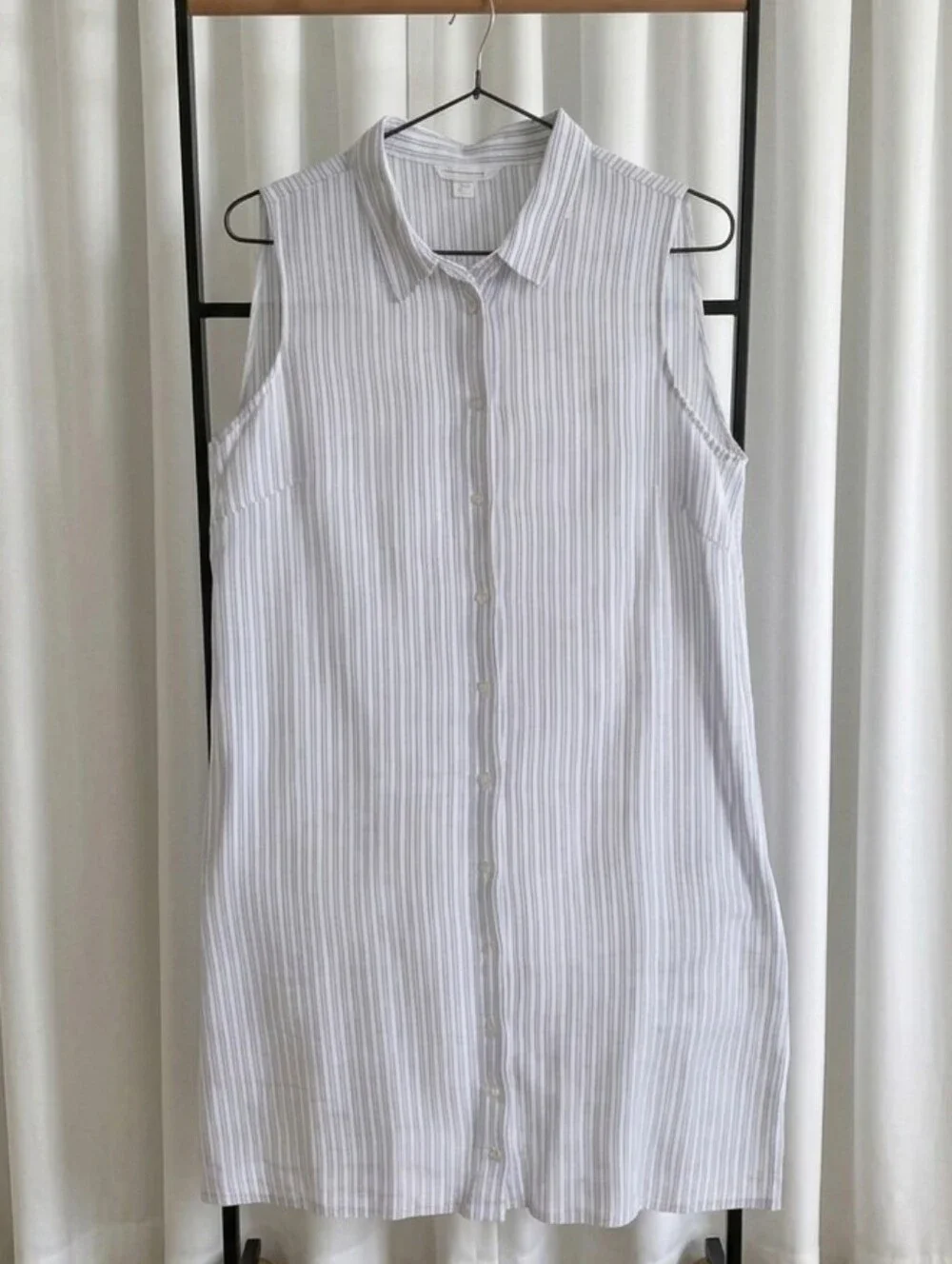 garnet hill linen shirt dress Darcy Linen Shirtdress
